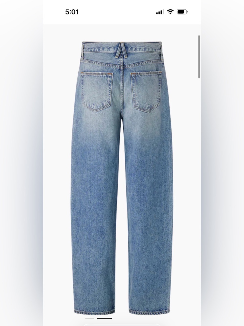 SLVRLAKE Borderline 27 (4) Light Blue Boyfriend Jeans